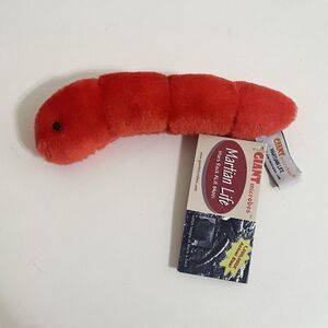 Vintage Giant Microbes Martian Life Mars Rock ALH 84001 Worm Plush 2003 w/ TAG